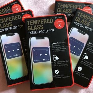 Tempered glass screen protector for IPhone X